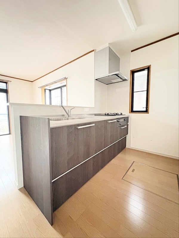 開放感あるキッチン