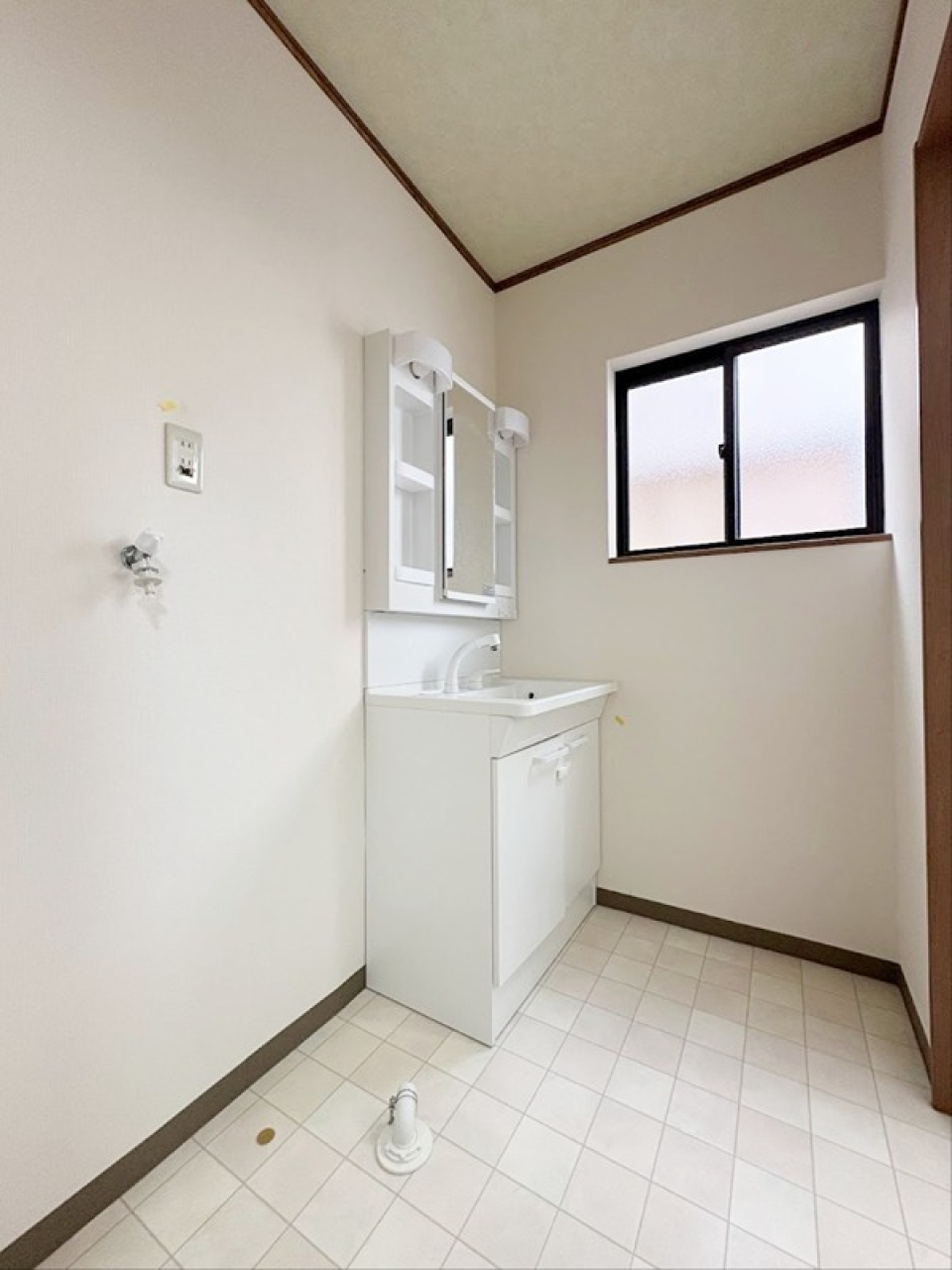 シャワー付き洗面台