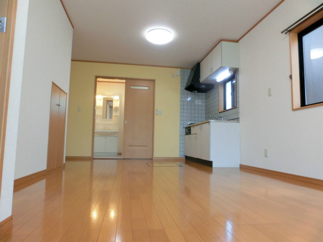 温かみのある1階LDK