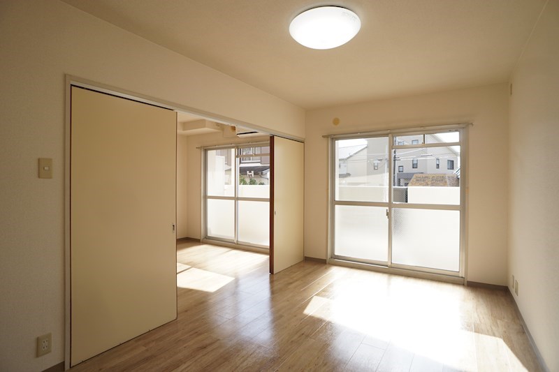 大きな窓が嬉しい