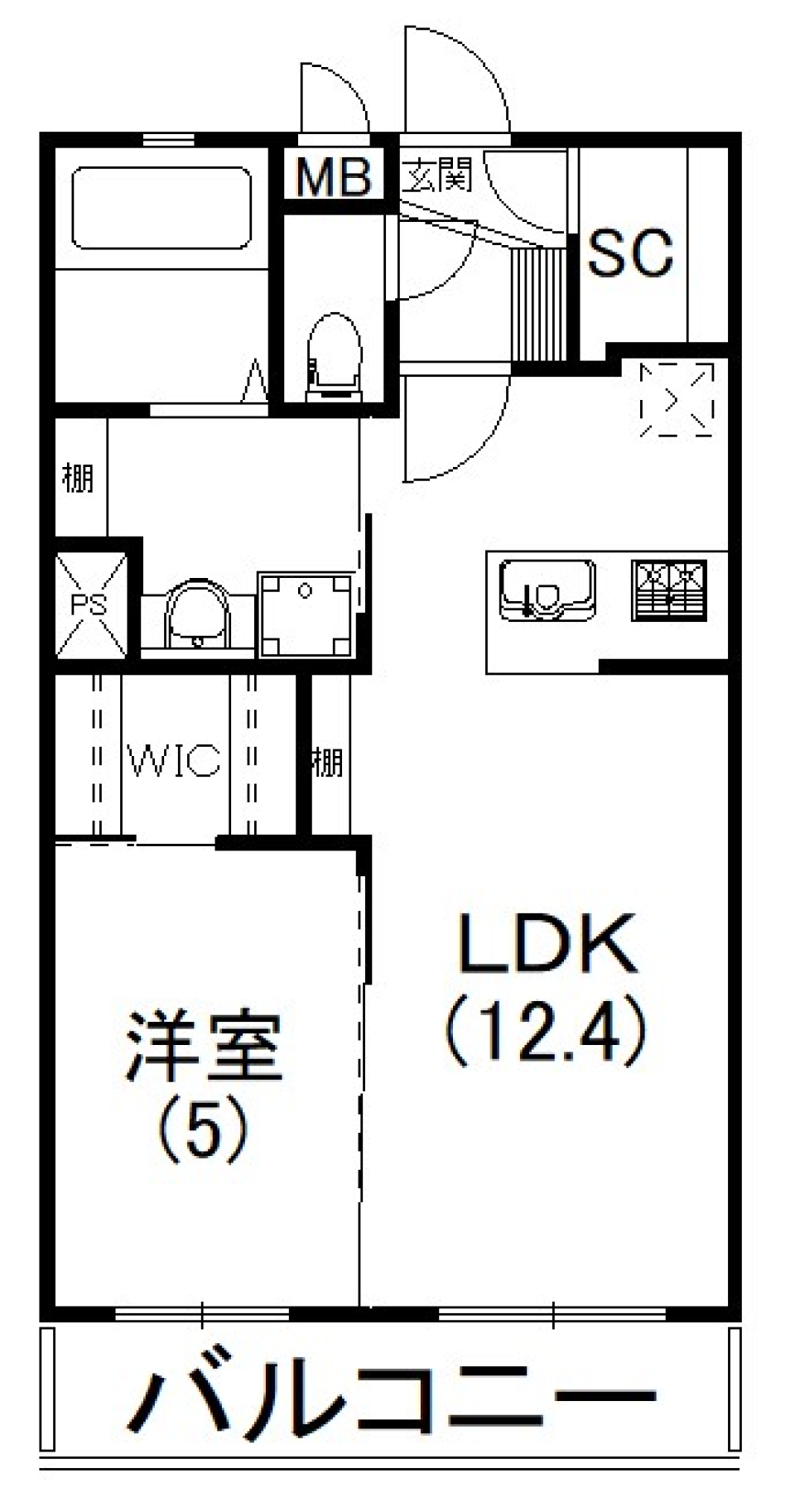 お買い物しよーっ！の間取り図