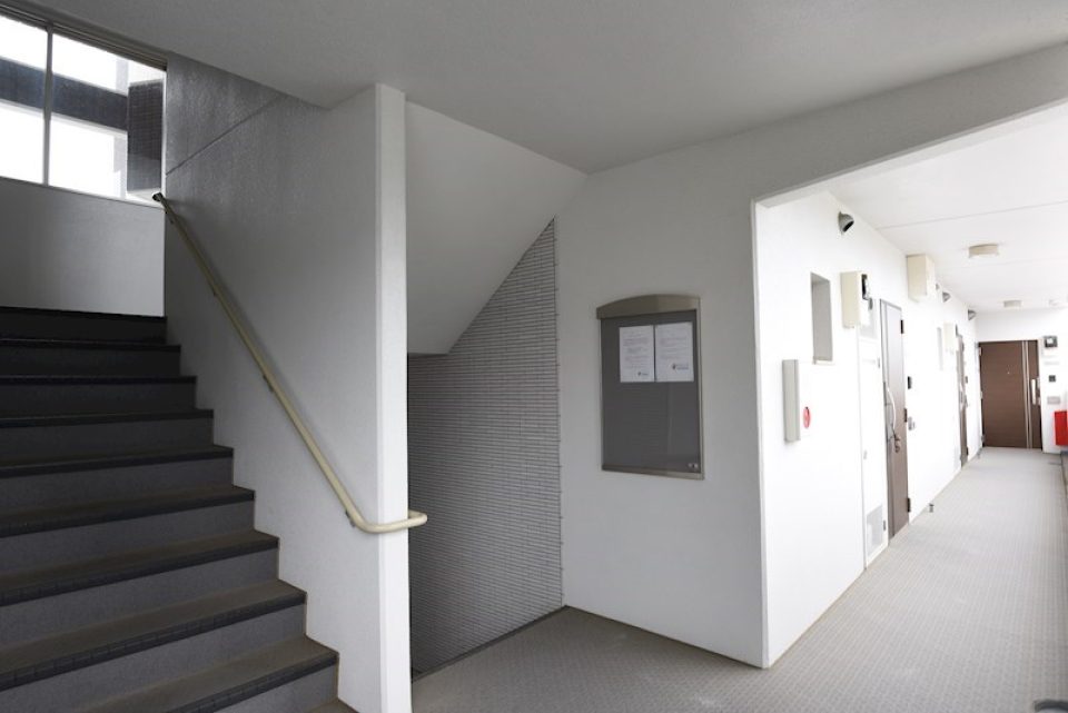 共有部も清潔感があります