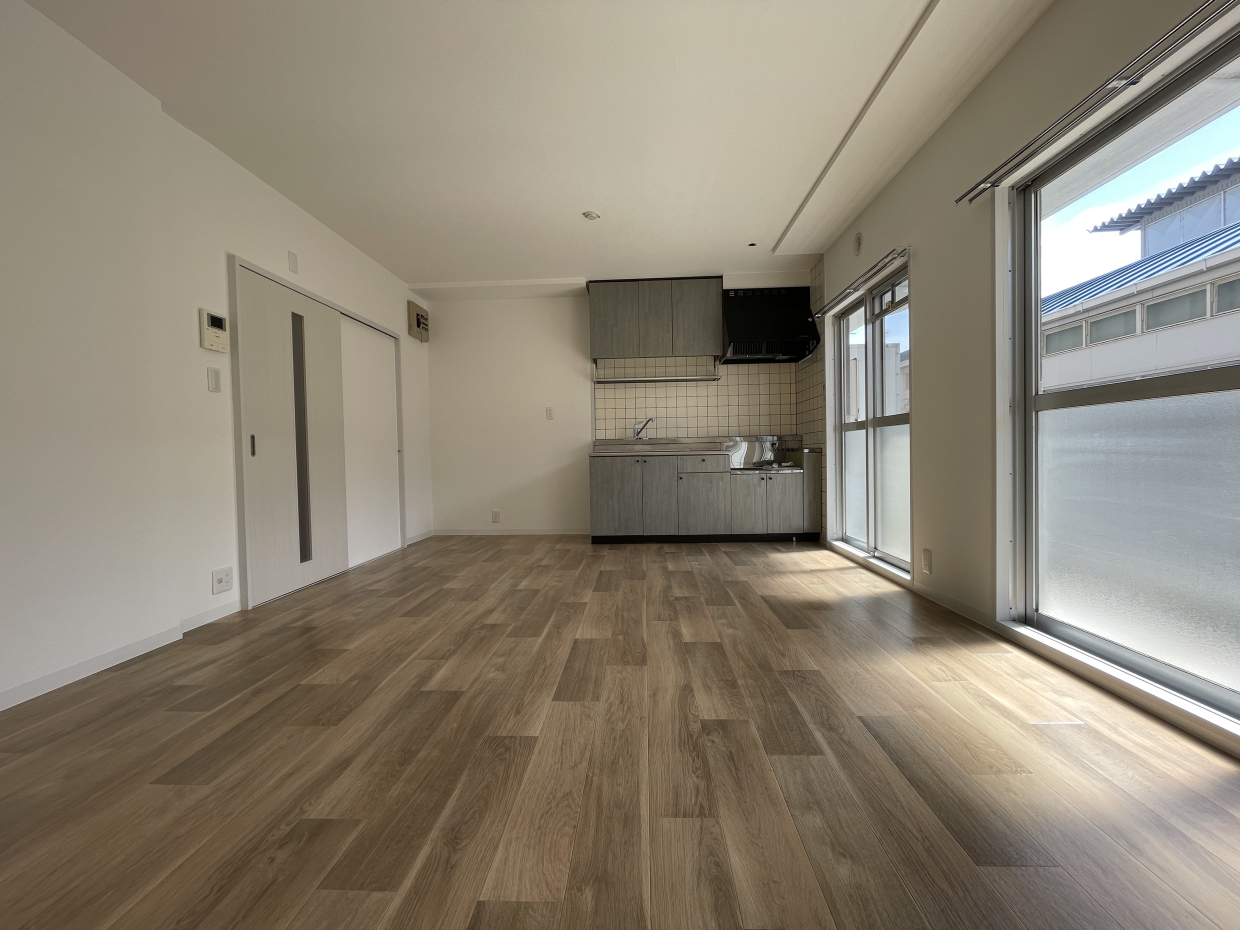 12.4帖の広々LDK！