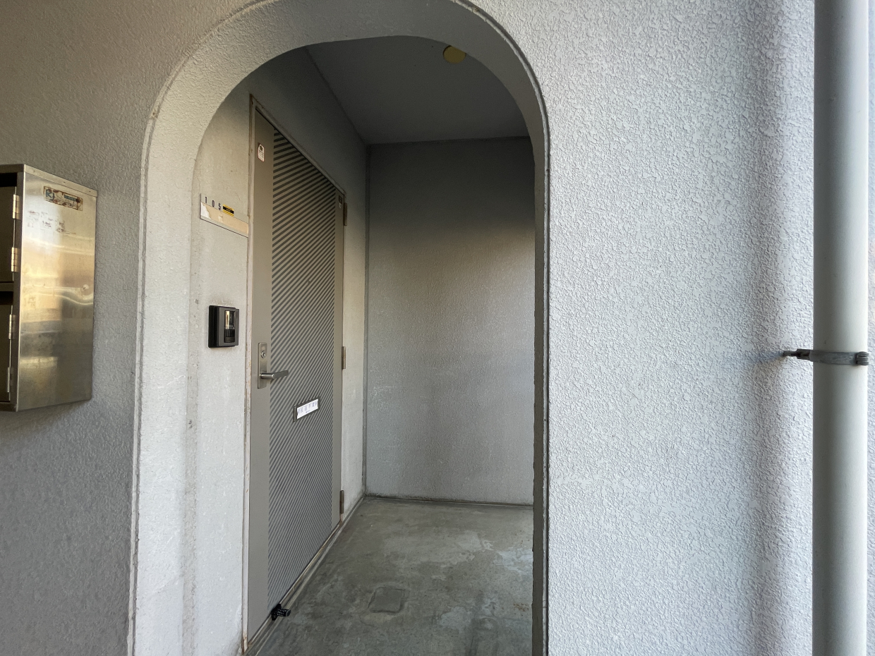 このアーチ型がかわいい