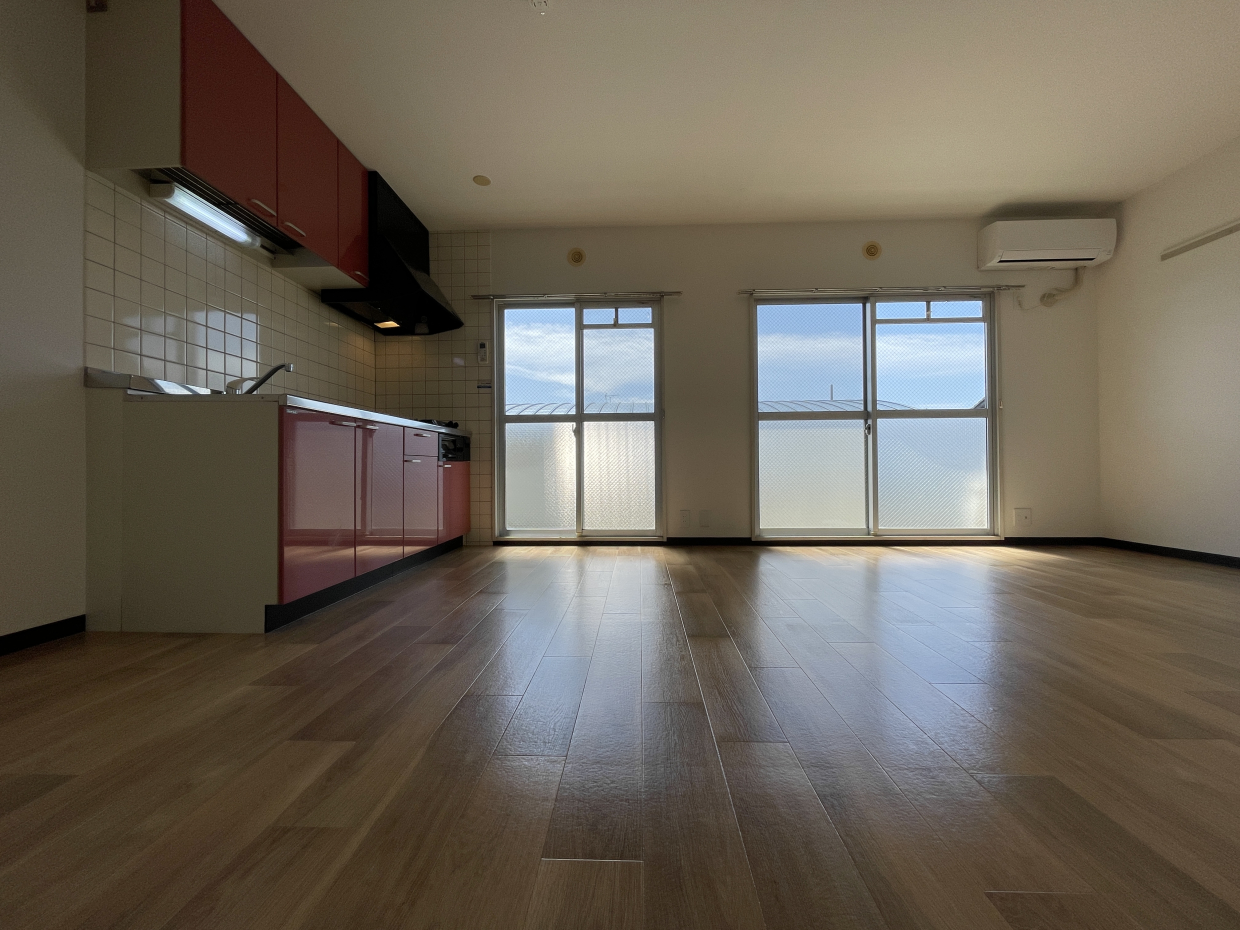 12.4帖のゆとりのあるLDK！