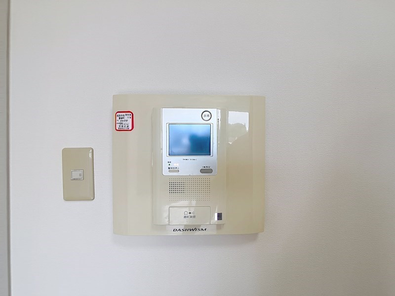 テレビインターホン付きで安心◎