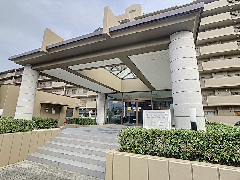 エントランスがリッチ