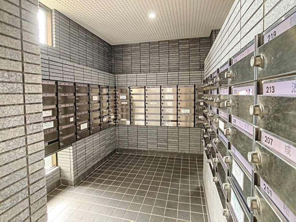 便利な宅配ボックスが嬉しい