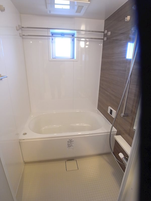 物干し付きの浴室