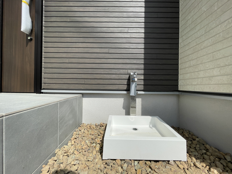 外水栓！便利！