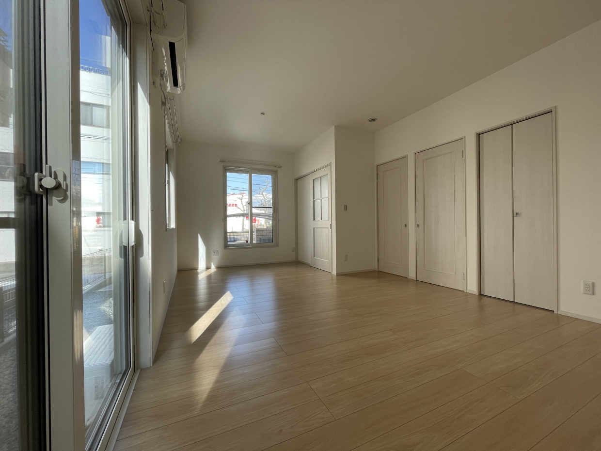 光が差し込み解放感たっぷり