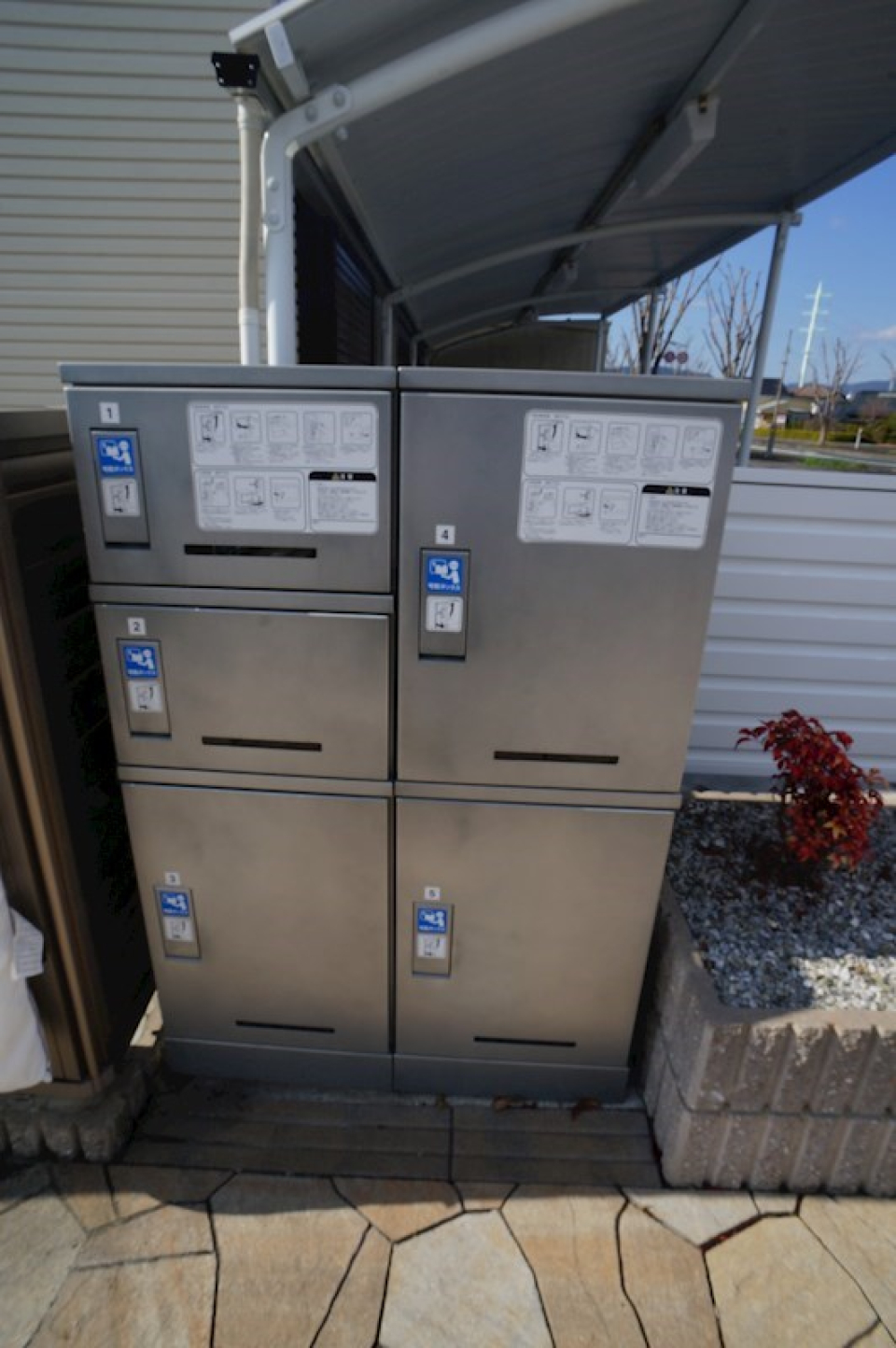 宅配ボックスが嬉しい