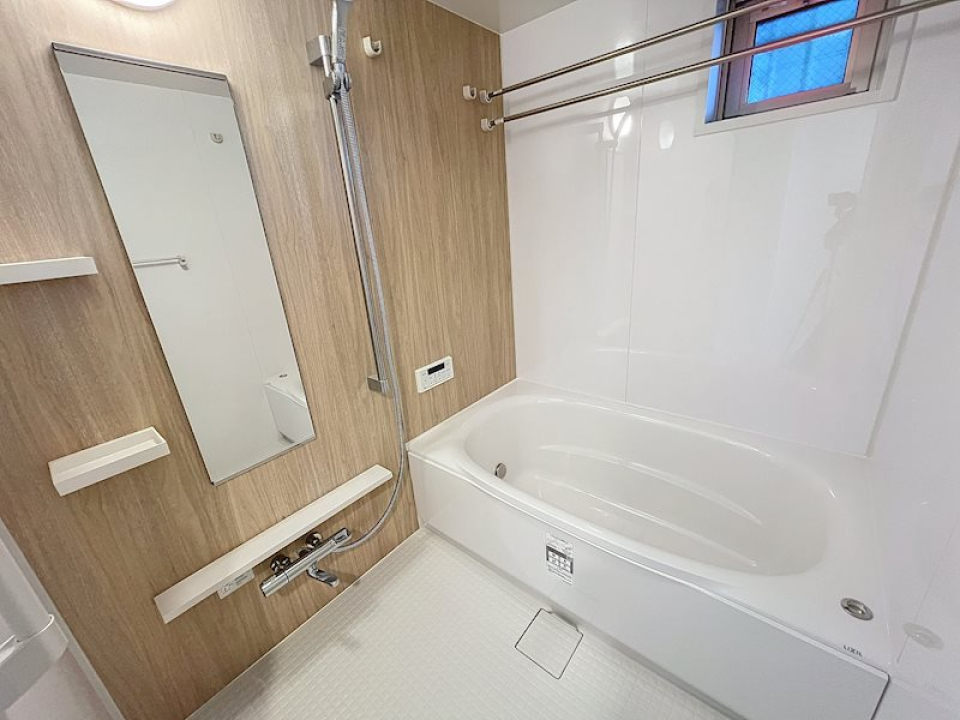 一坪風呂でリラックス効果抜群です