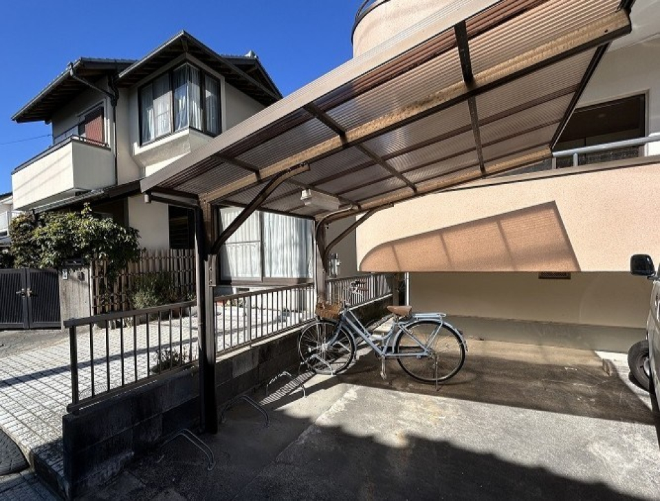 駐輪場もあります