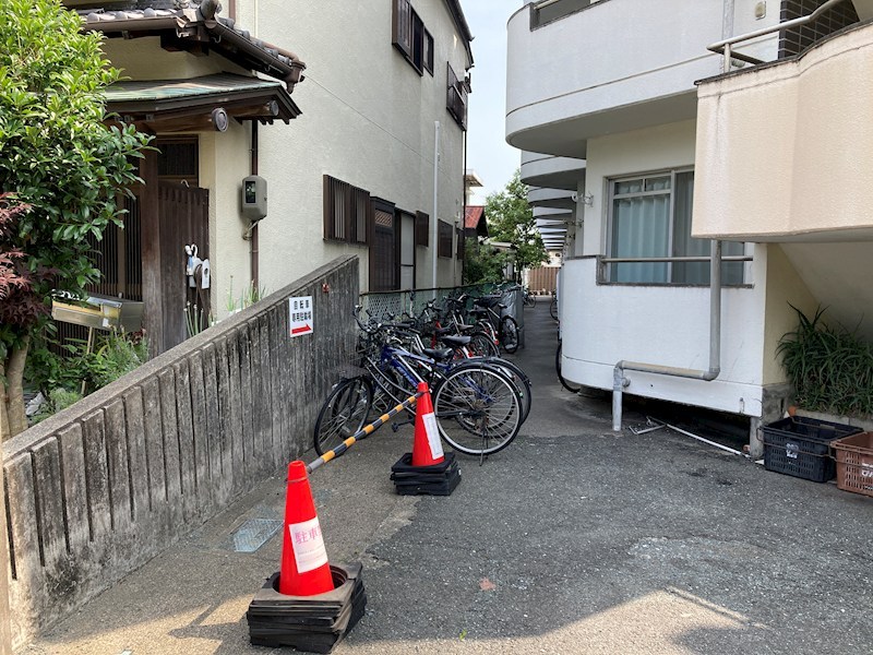 駐輪場もあります