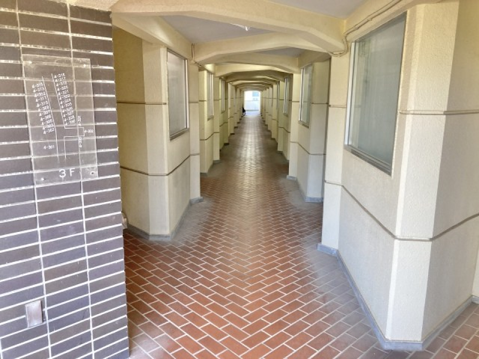 広めのエントランス