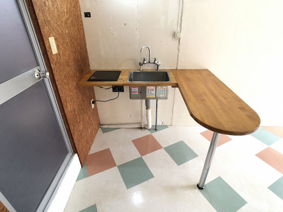 簡易的なキッチンもあります