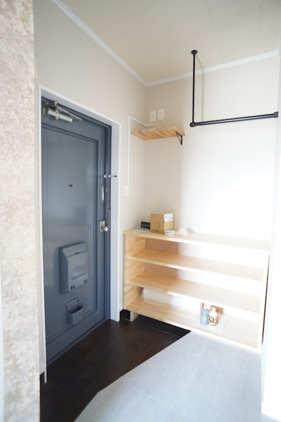 玄関も自分好みにアレンジ可能