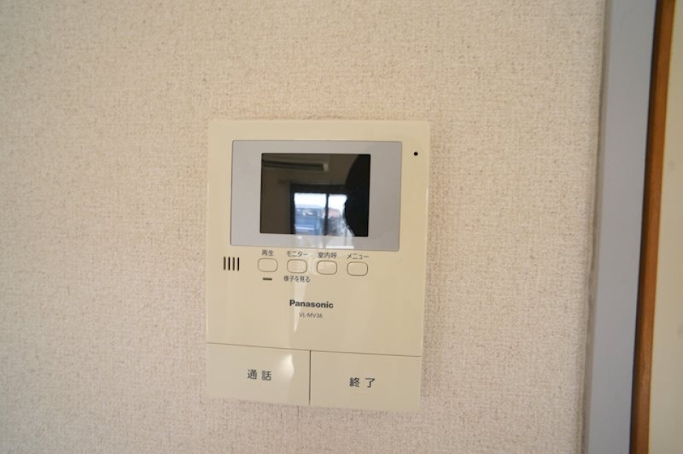 テレビインターホン付きで安心◎