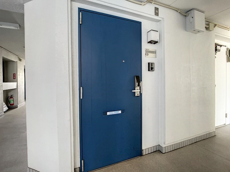 電子ロックで安心◎