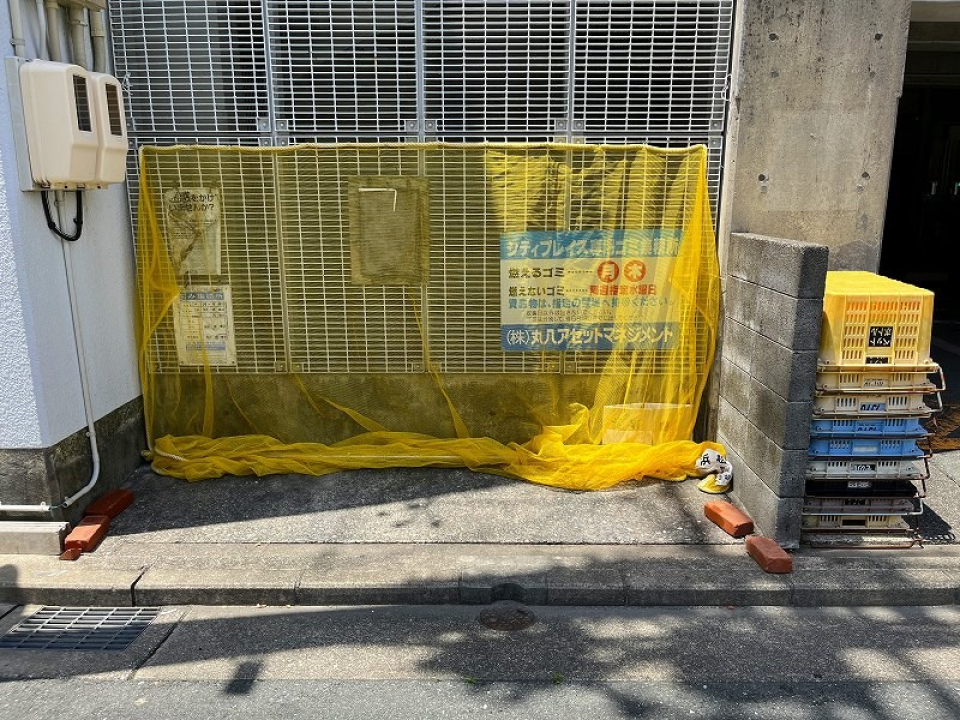 敷地内ゴミ置き場