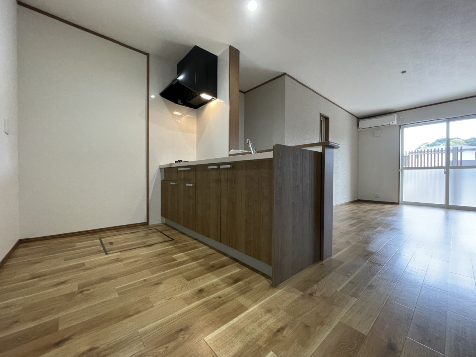 キッチンもゆったりスペース。