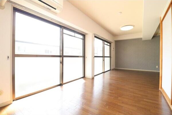 15帖の広めのLDK