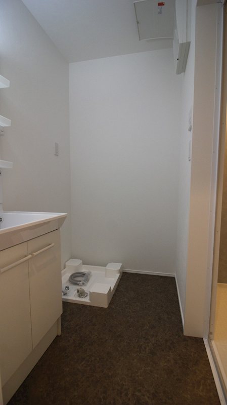 室内洗濯機置き場