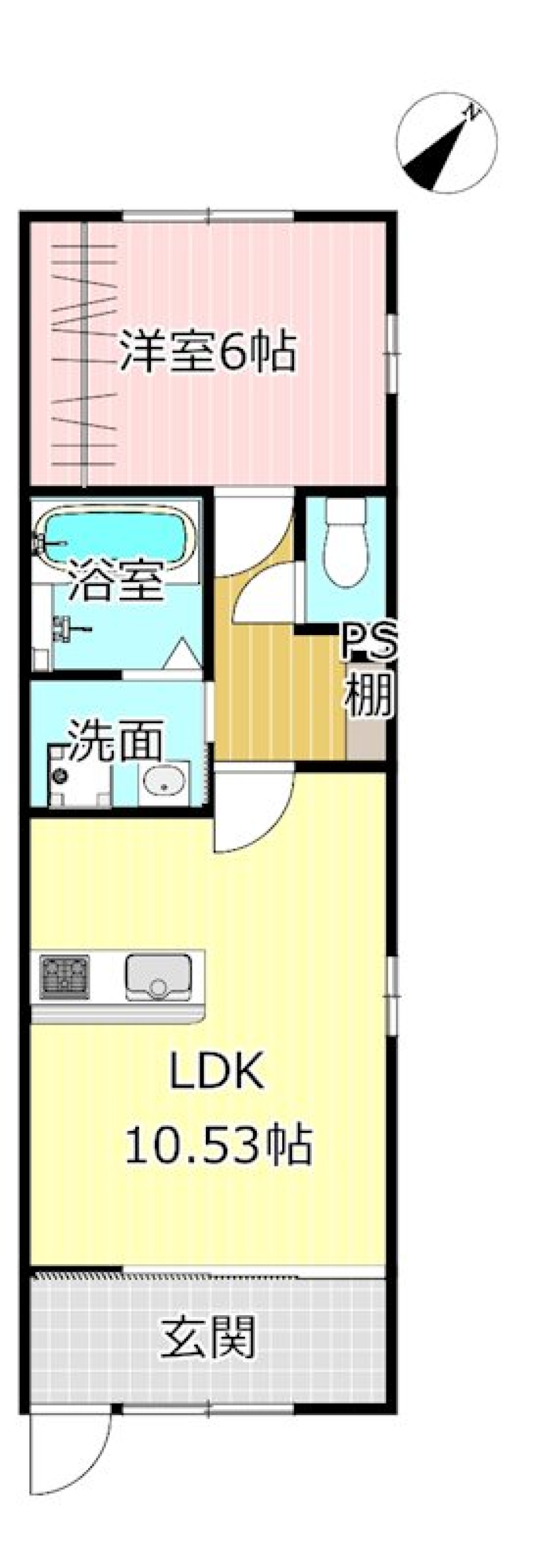 車で選ぶ新生活？賃減額特典が個性的すぎる！［新築］の間取り図