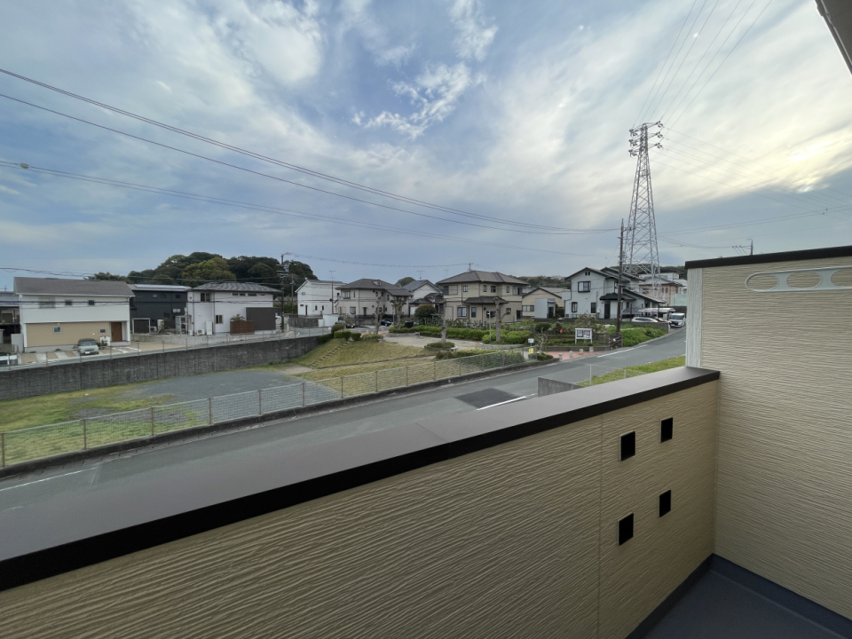 目の前に公園！