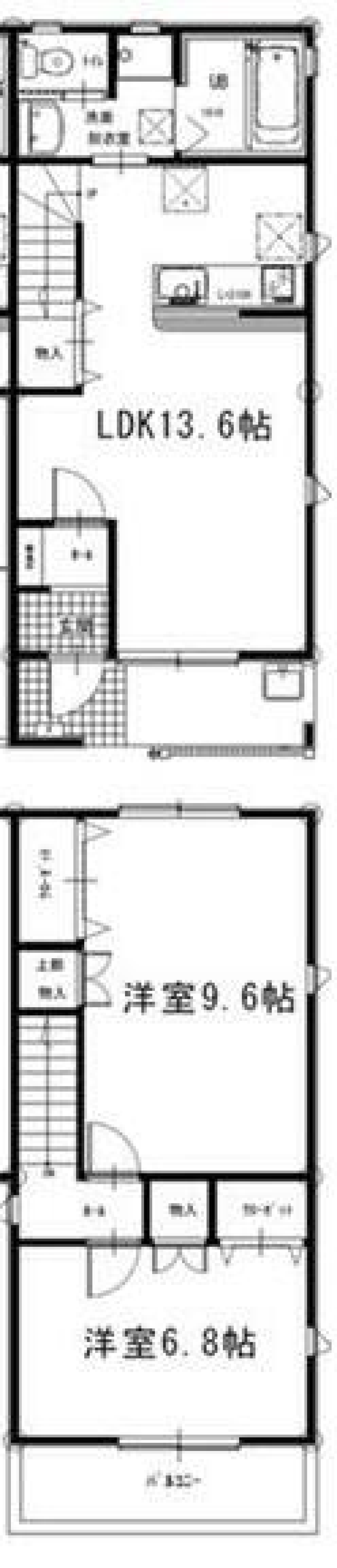 公園が庭の間取り図