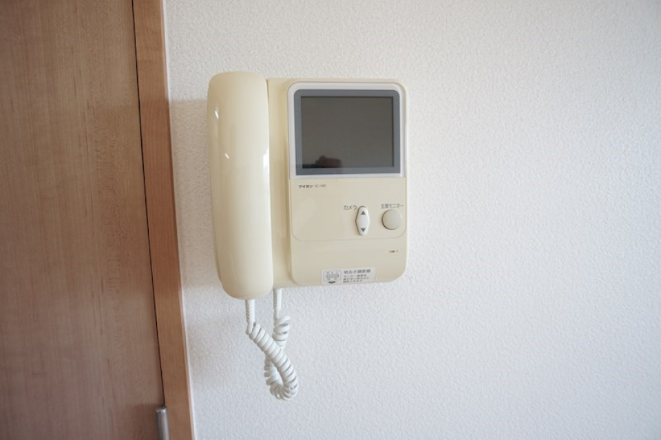 TVインターホン付きで安心