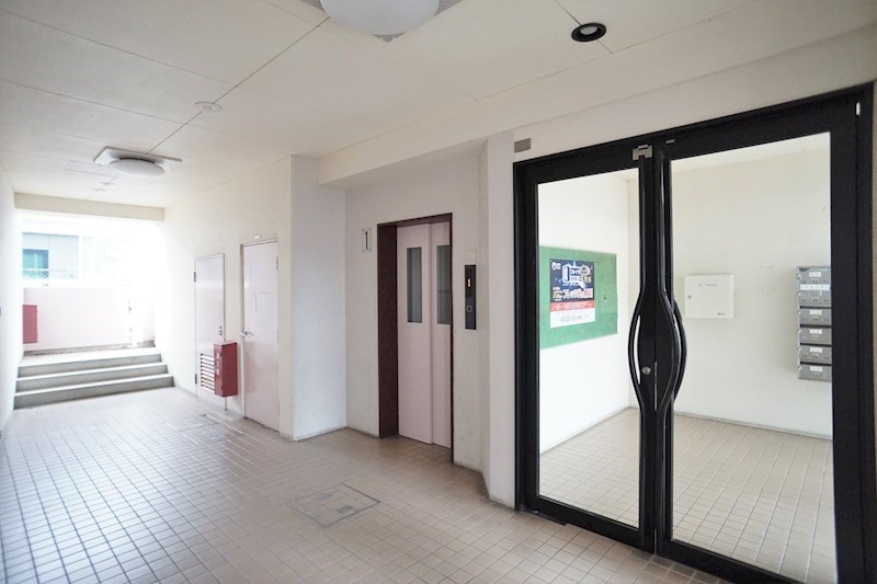 オートロックで安心のエントランス