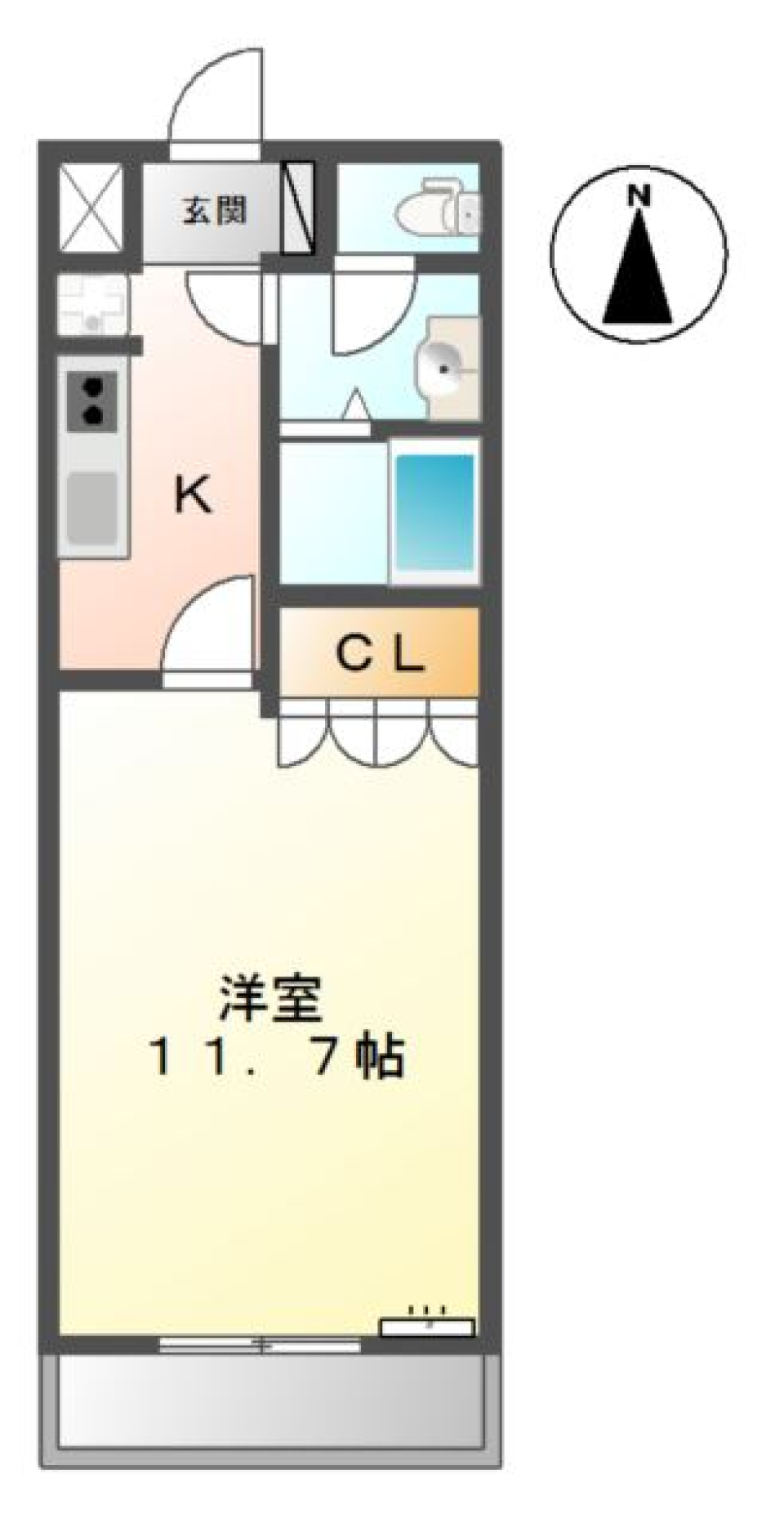 志都呂イオンまですぐ。の間取り図