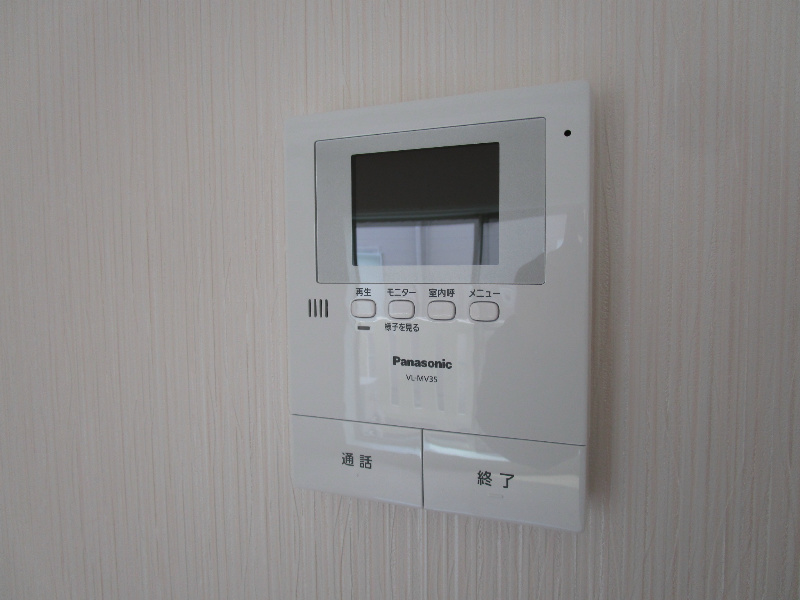 TVインターホン付きで安心
