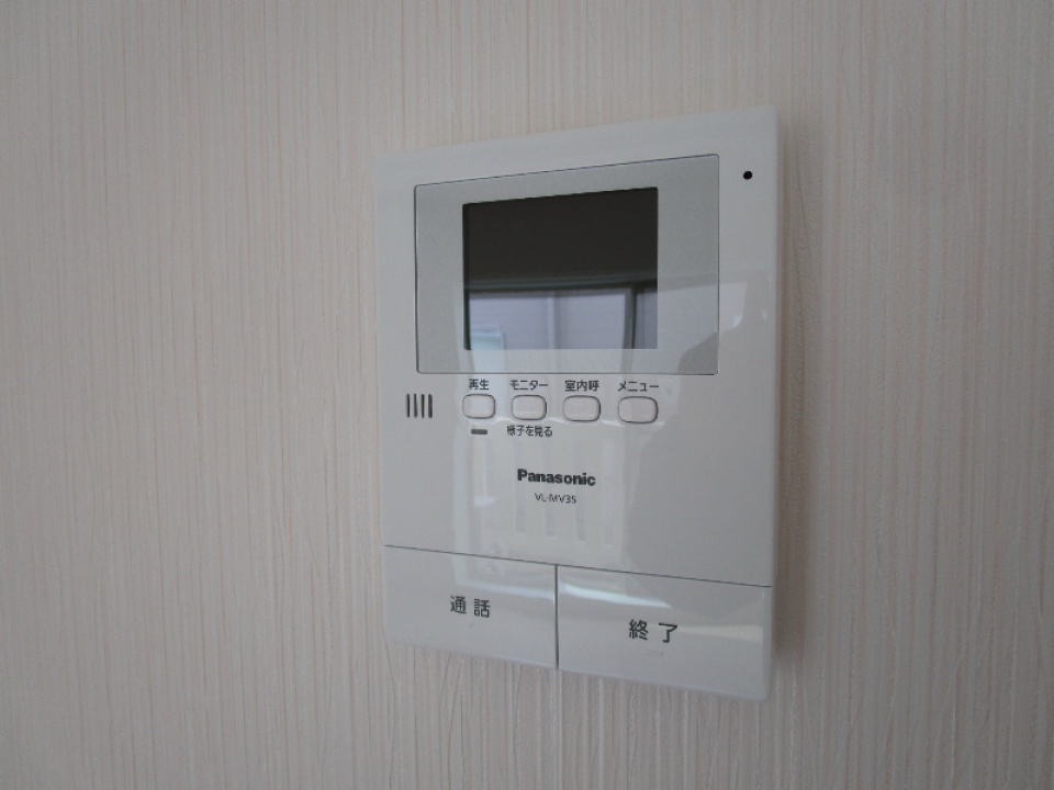 TVインターホン付きで安心