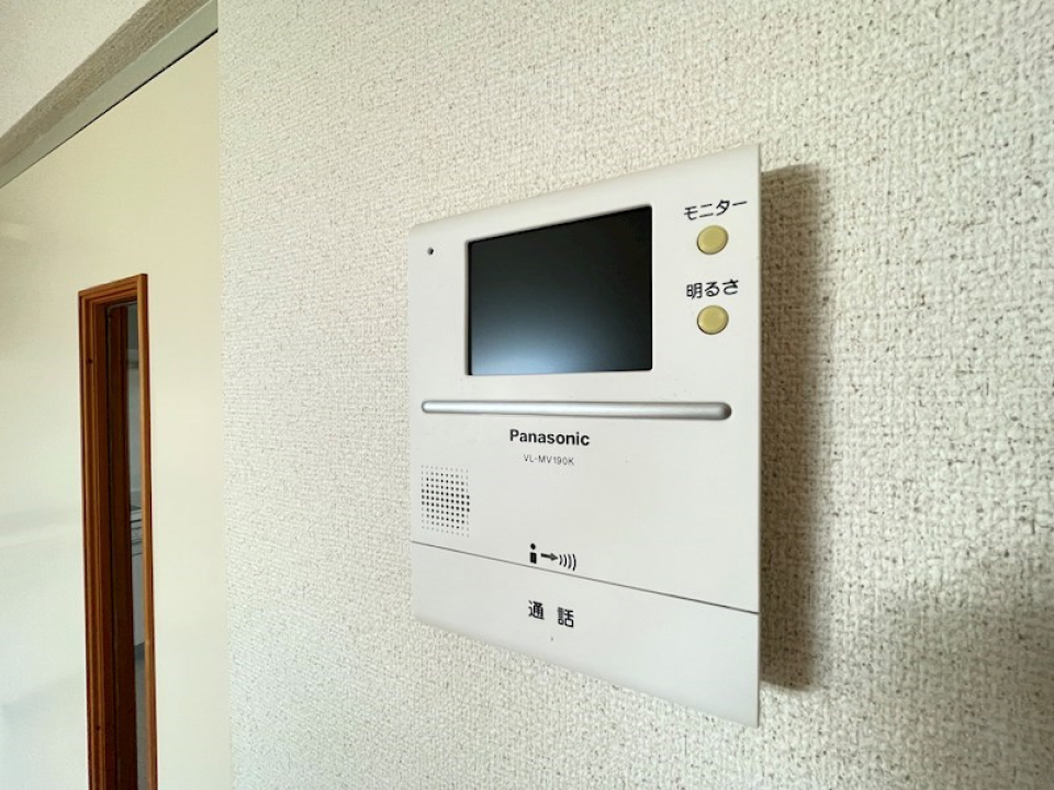 TVインターホン付きで安心