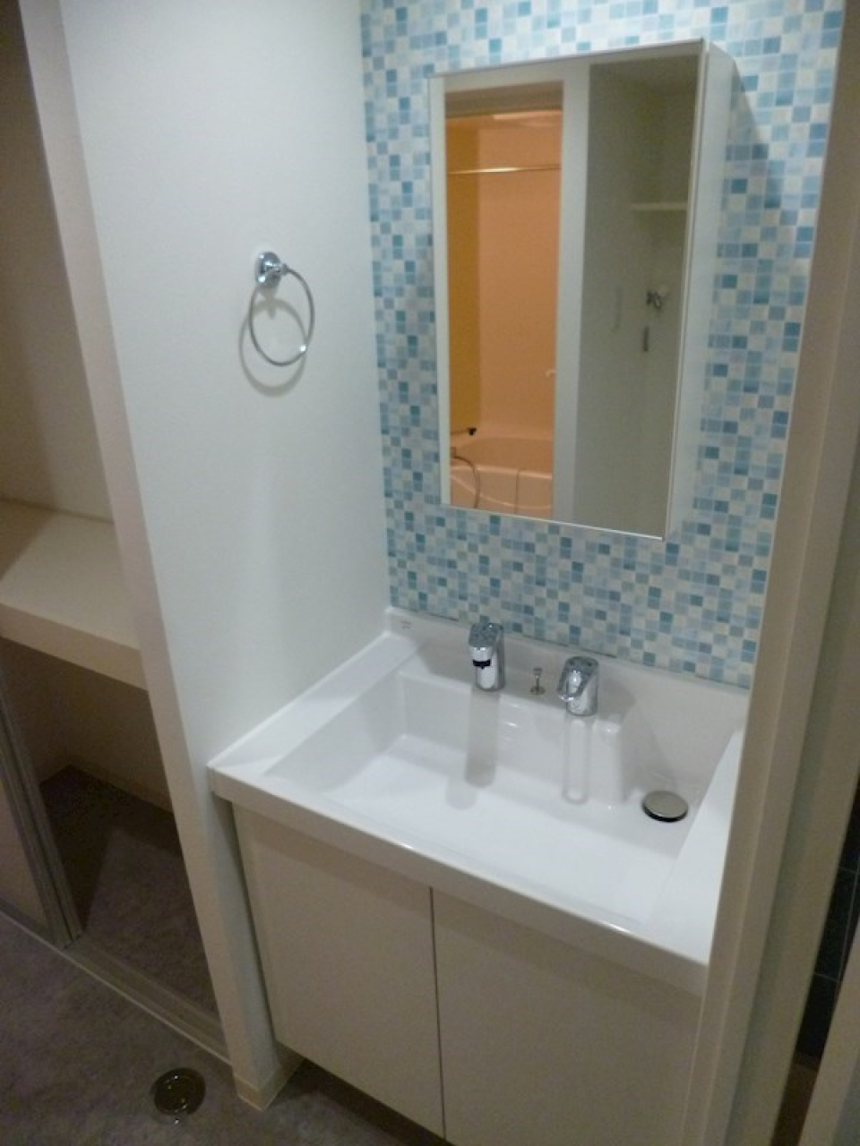 洗面までかわいいですね