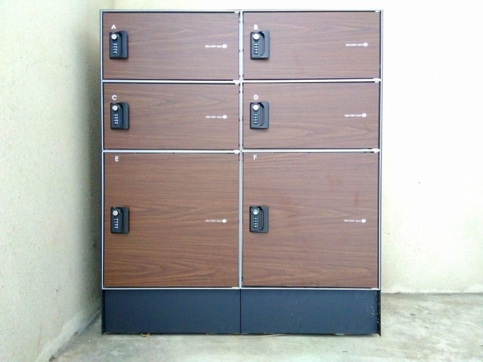 宅配ボックス付きで留守でも大丈夫！