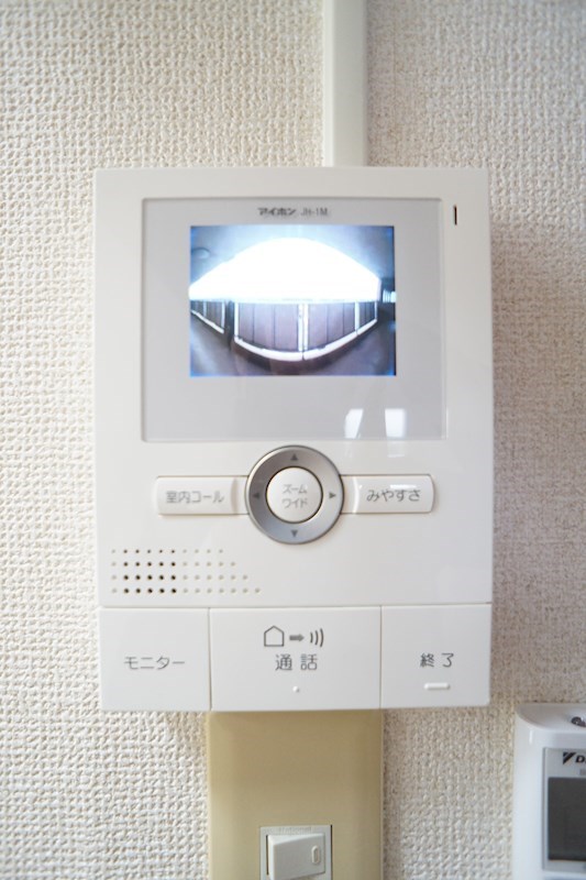 TVインターホン付きで安心