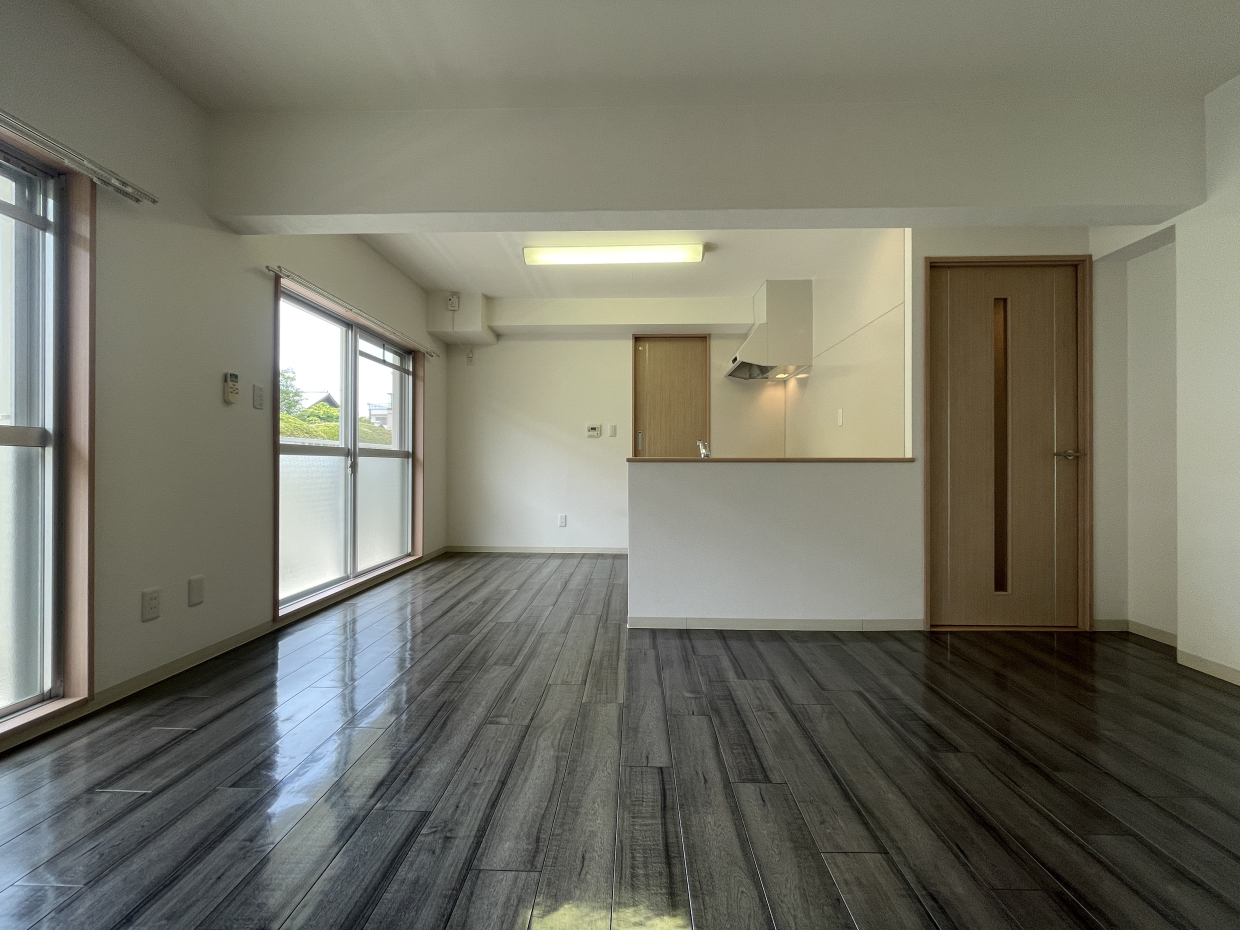 LDKは12.8帖とゆとりある広さ◎