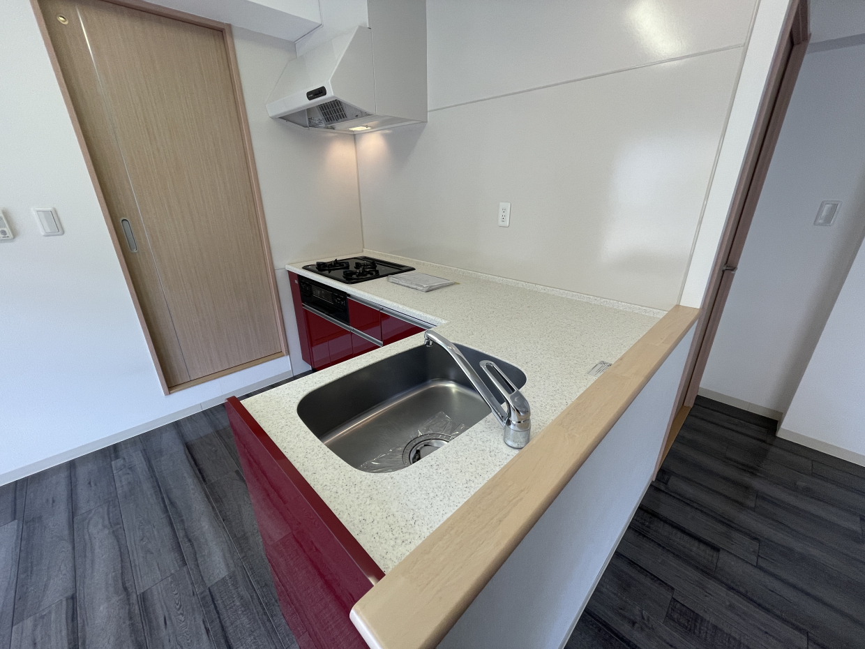 L字型でお料理しやすそうです