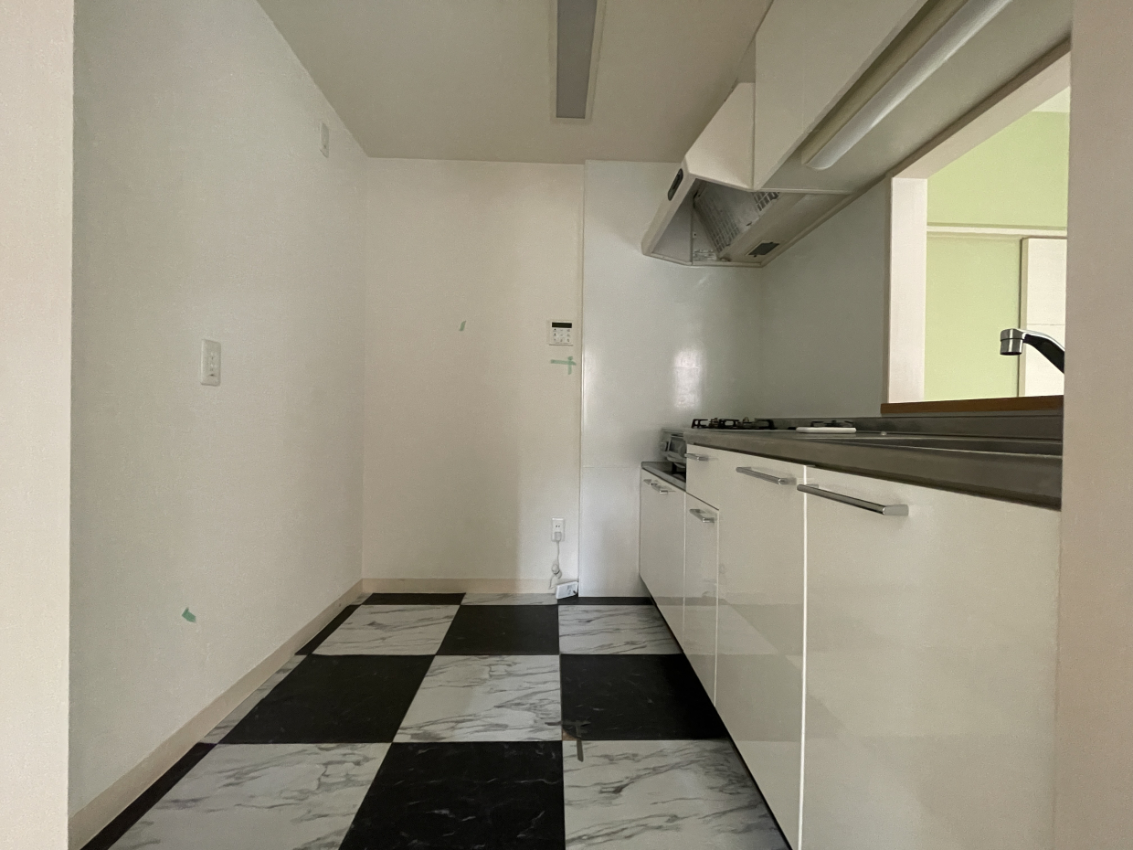 ユニークチェック柄です