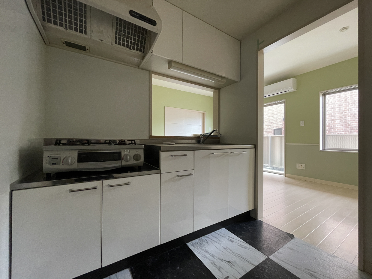 キッチンは対面式