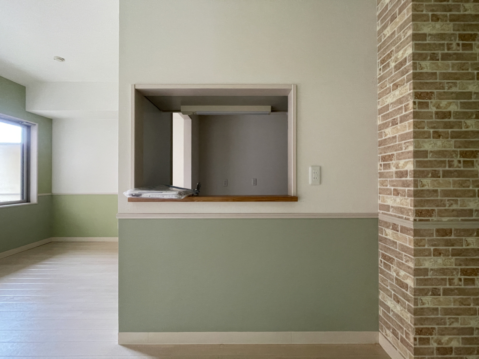 キッチン前、かわいい