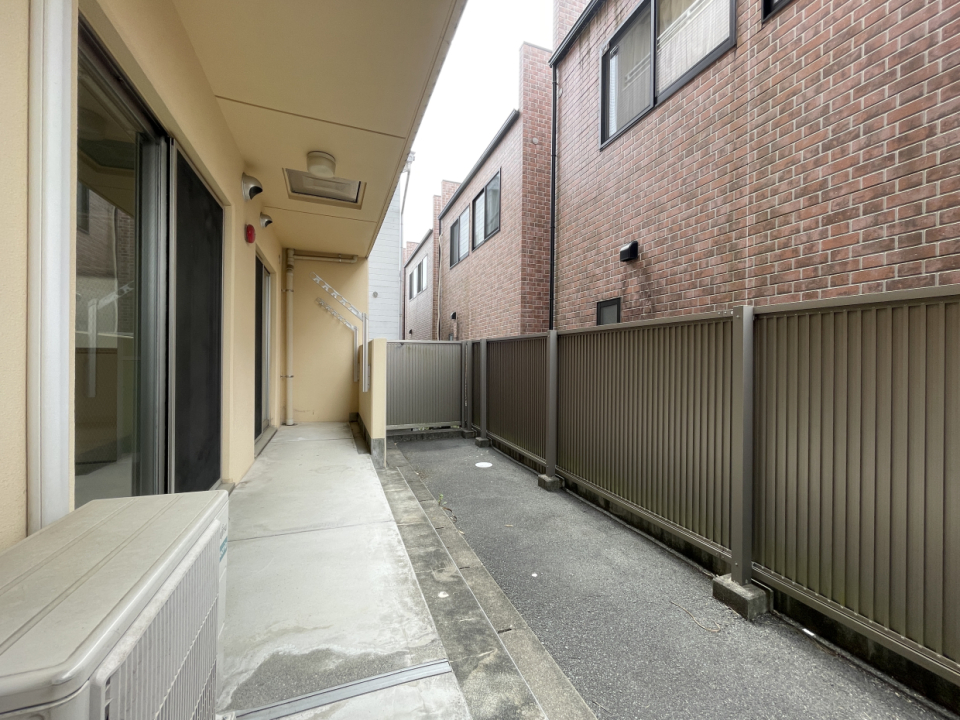 バルコニーがとにかく広い！ペットも大喜びです