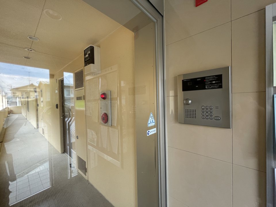 オートロック付きでセキュリティ◎