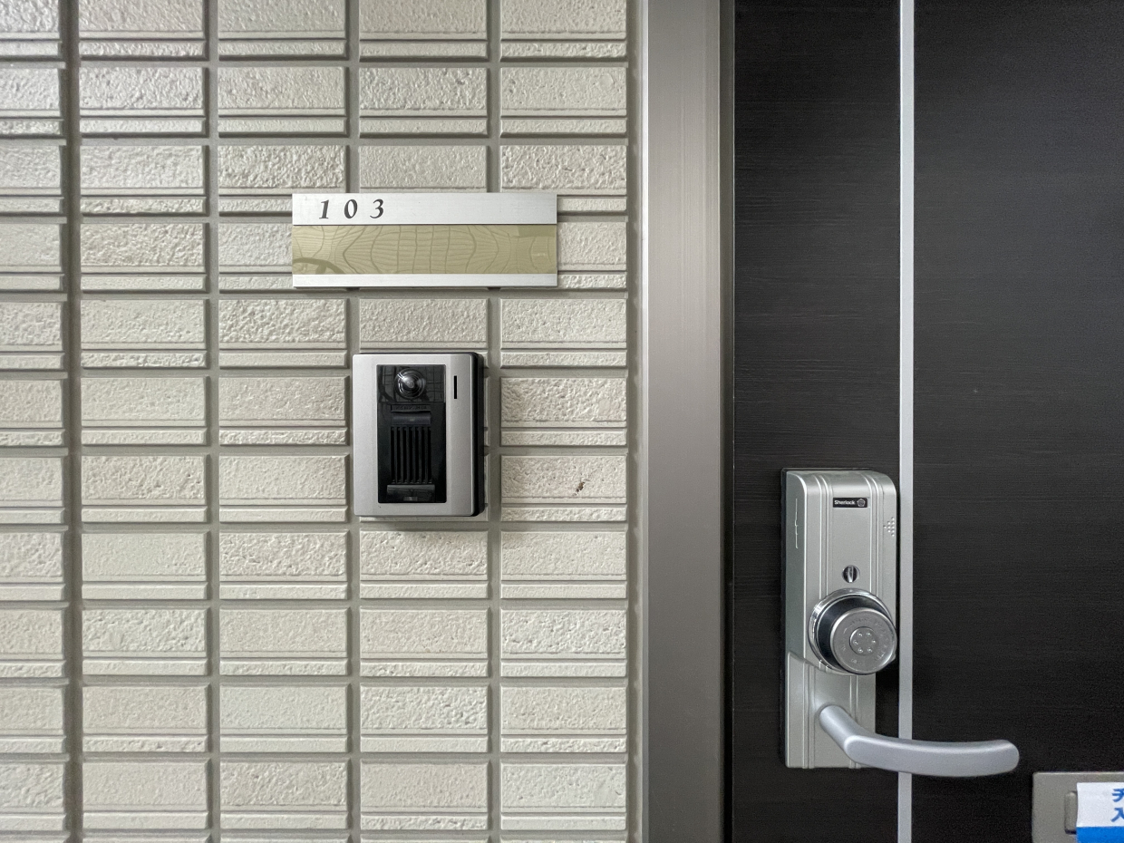 TVインターホン付き