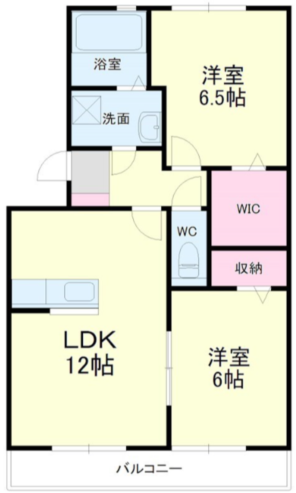 空間のゆとりが、心にゆとりをの間取り図