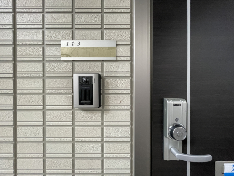 TVインターホン付き